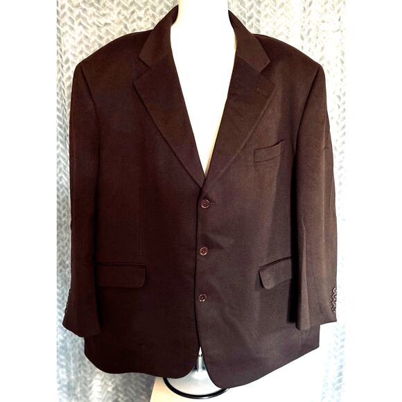 Loro Piana Italy Mens Pure Cashmere Jacket 50R Cocoa elegant luxury old money - Picture 2 of 7